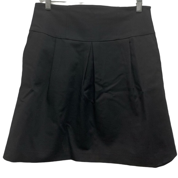 Zara Dresses & Skirts - ZARA BASIC BLACK PLEATED POCKET SIDE ZIPPER WORK OFFICE SKIRT
